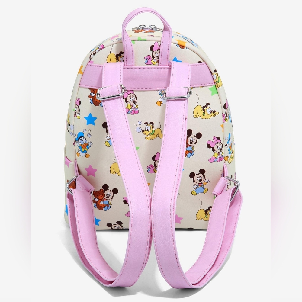 Loungefly Disney Baby Mickey Mouse And Friends Mini Backpack - Picture 3 of 8
